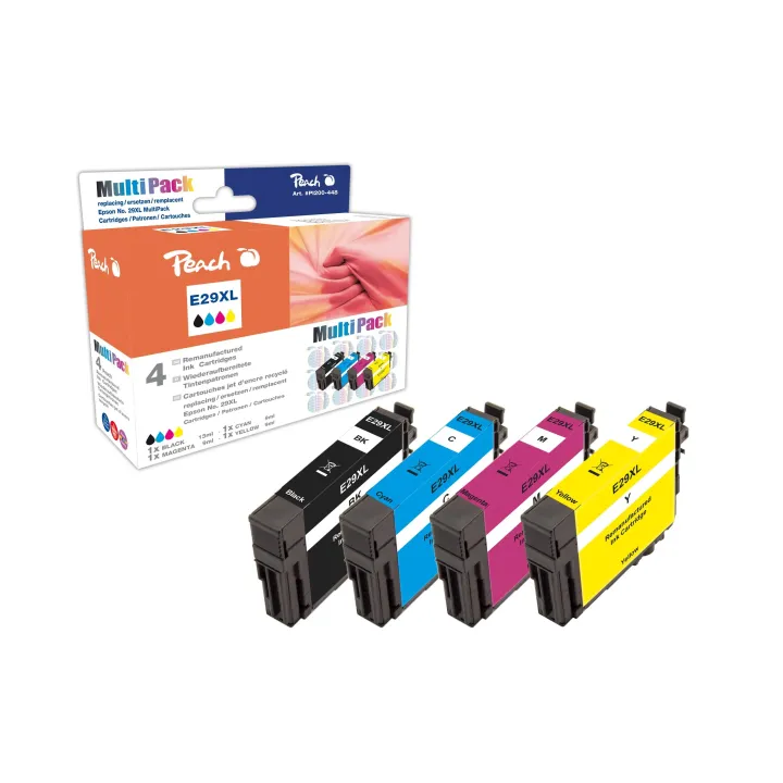 Peach Kits d’encre Epson T2996 29XL MultiPack BK-C-M-Y