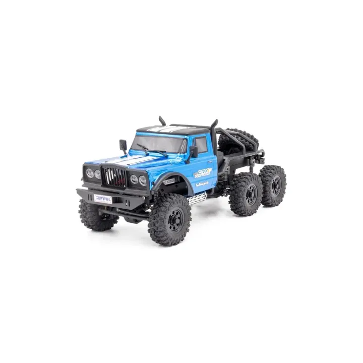 Hobbytech Scale Crawler CRX18 Flat Cage 6x6 Bleu, RTR, 1:18