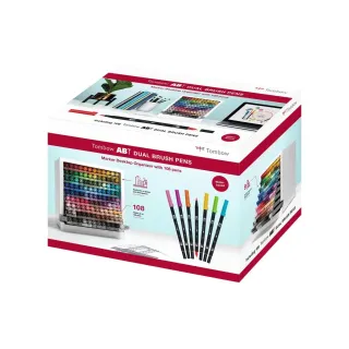 Tombow ABT Dual Brush Pen Organizer Set