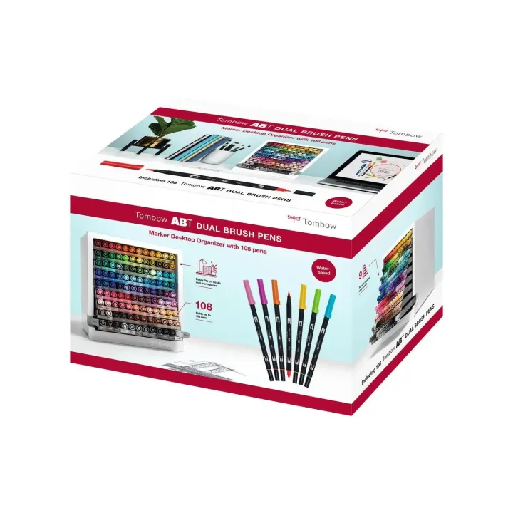 Tombow ABT Dual Brush Pen Organizer Set