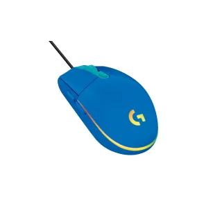 Logitech Souris de gaming G203 Lightsync Bleu