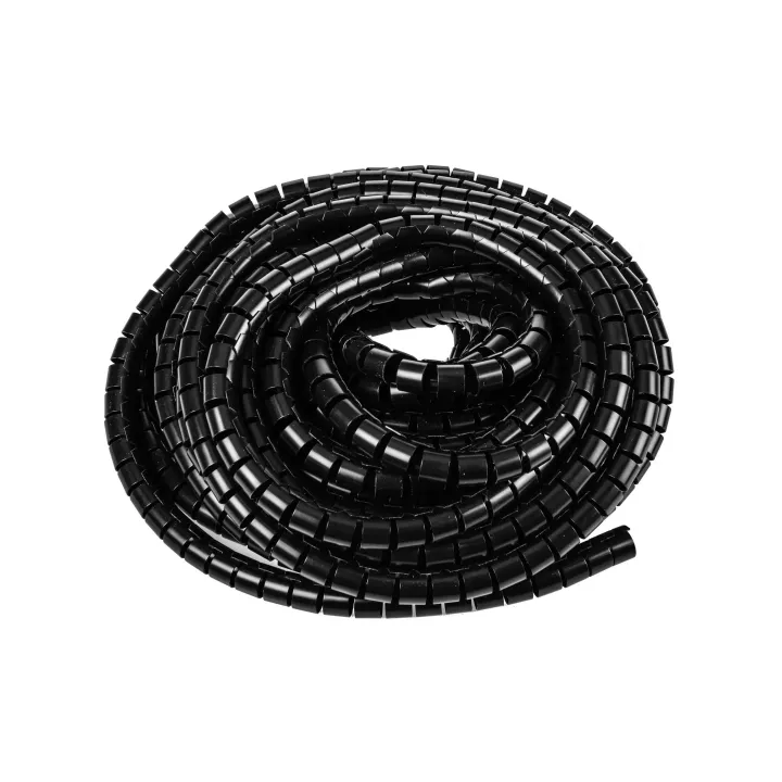 Plica Tuyau en spirale 20 m x 25 mm Noir