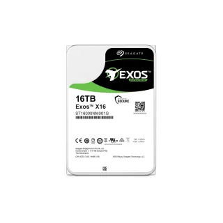 Seagate Disque dur Exos X16 3.5 SATA 16 TB