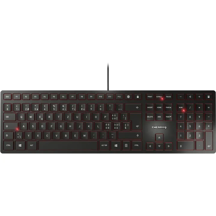 Cherry Clavier KC 6000 Slim CH-Layout Noir