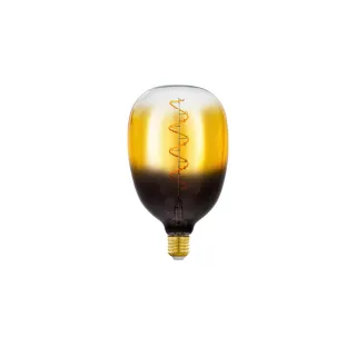 EGLO Leuchten Ampoule 4 W E27 Marron-Noir-Transparent