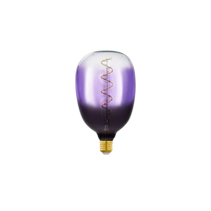 EGLO Leuchten Ampoule 4 W E27 Noir-Transparent-Violet