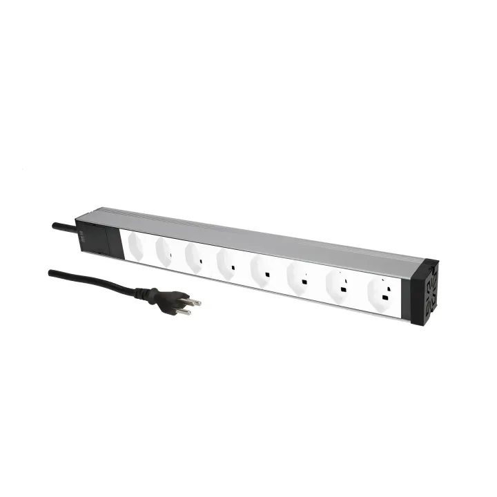 Max Hauri PDU 19 8x T23, 1U, Blanc