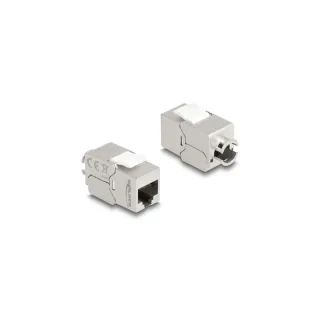 Delock Module Keystone RJ45 vers LSA Cat.6A Slim sans outil