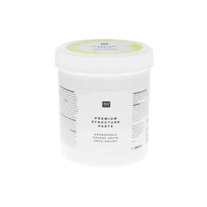 Rico Design Peinture pour bricolage Pâte à structure Premium 1000 ml