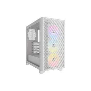 Corsair Boîtier d’ordinateur 3000D RGB Airflow Blanc