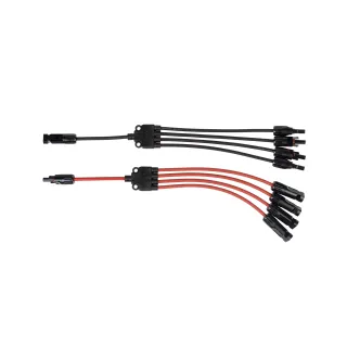 FURBER.power Distributeur en Y MC4 compatible 1 sur 4, kit