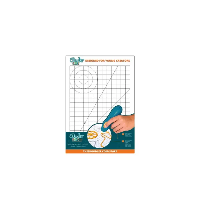 3Doodler Support de dessin Start+ Bleu foncé-Blanc