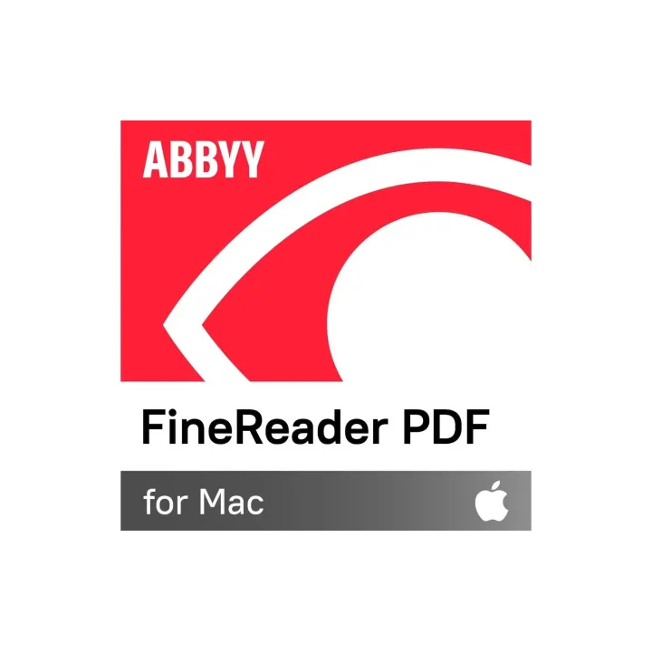 ABBYY FineReader PDF for Mac GOV, Abonnement, par siège, 5-25 utilisateurs, 1 an