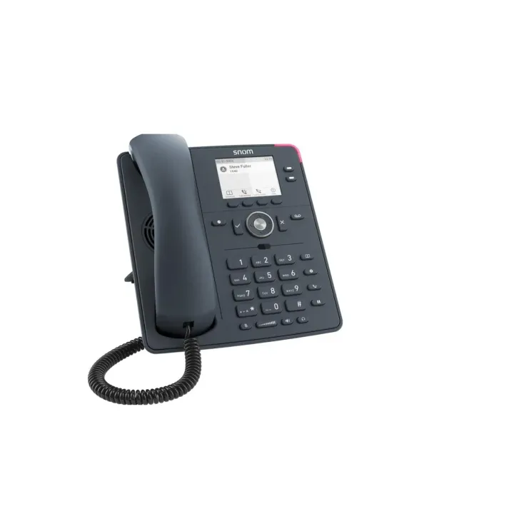 snom Téléphone de bureau D140 Noir