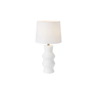 Markslöjd Lampe de bureau Sienna 1L, E27, 40 W, blanc