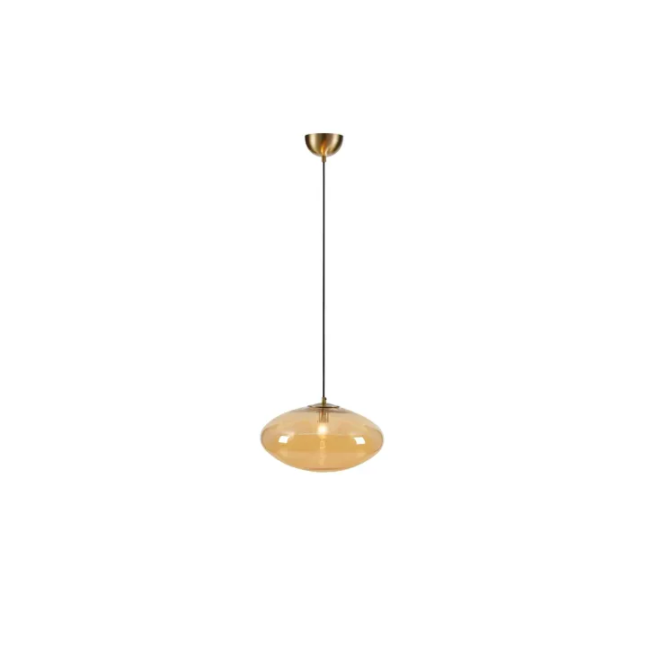 Markslöjd Lampe suspendue Locus 1L, E14, ambre