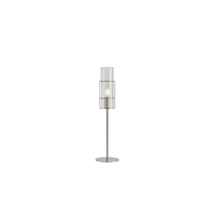 Markslöjd Lampe de bureau Tubo 1L, E14, 50 cm, nickel