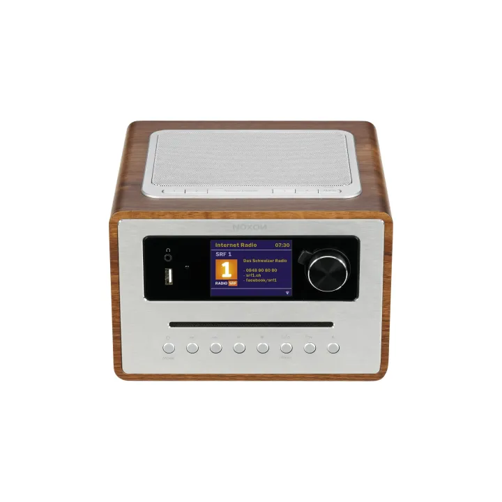 Noxon Radio DAB+ IRadio 500 CD – Walnuss