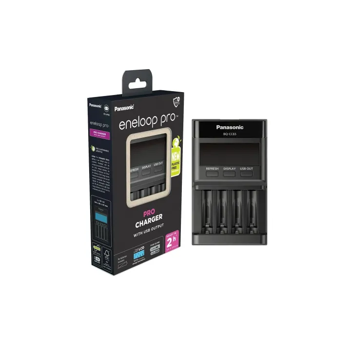 Panasonic Chargeur Eneloop LCD Charger