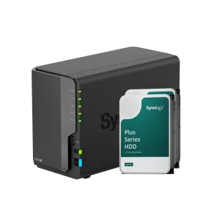 Synology NAS DiskStation DS224+ 2-bay Synology Plus HDD 8 TB