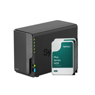 Synology NAS DiskStation DS224+ 2-bay Synology Plus HDD 12 TB