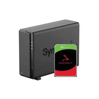 Synology NAS DiskStation DS124 1-bay Seagate Ironwolf 6 TB