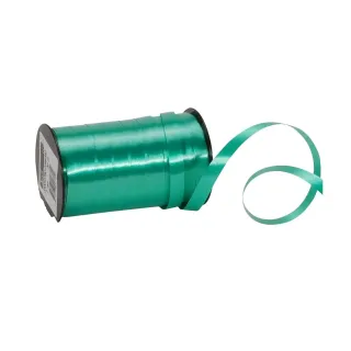 Spyk Ruban cadeau Poly Lisse 7 mm x 20 m, Vert