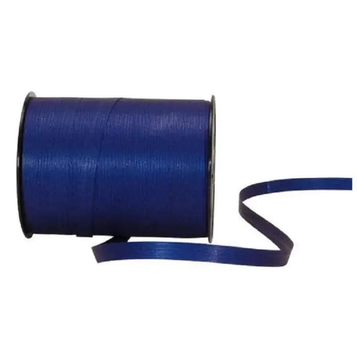 Spyk Ruban cadeau Poly mat 10 mm x 250 m, Bleu royal