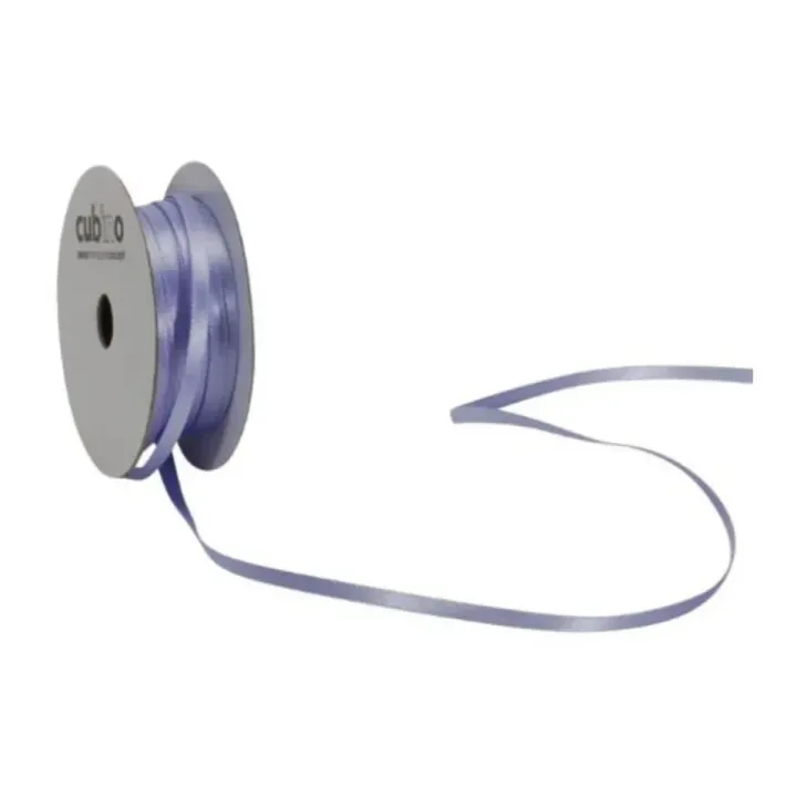 Spyk Ruban de satin 3 mm x 8 m, Violet