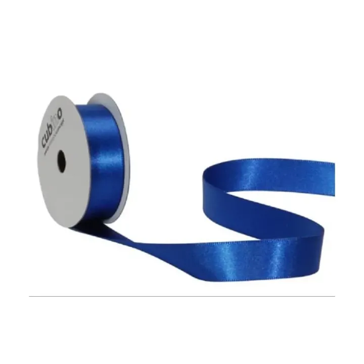 Spyk Ruban de satin 16 mm x 5 m, Bleu royal