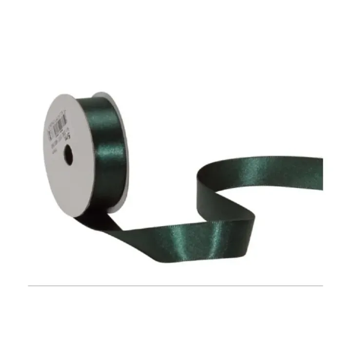 Spyk Ruban de satin 16 mm x 5 m, Vert foncé