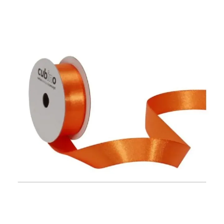 Spyk Ruban de satin 16 mm x 5 m, Orange