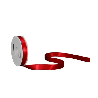 Spyk Ruban de satin 16 mm x 25 m, Rouge