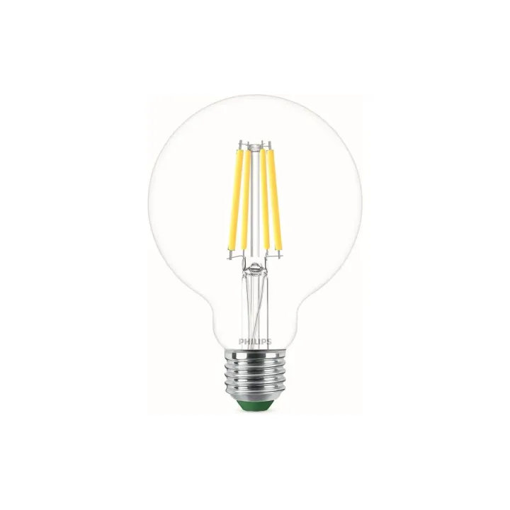 Philips E27 Globe LED, ultra-efficace, blanc neutre, remplacement de 60W