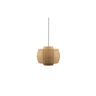 Villa Collection Lampe suspendue Vilna O 50 cm, E27, 40W, Marron