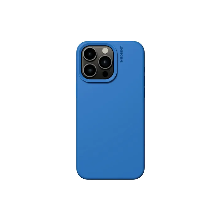 Nudient Coque arrière Base Case iPhone 15 Pro Max Vibrant Blue