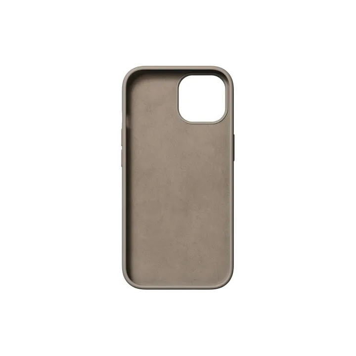 Nudient Coque arrière Base Case iPhone 15 Stone Beige