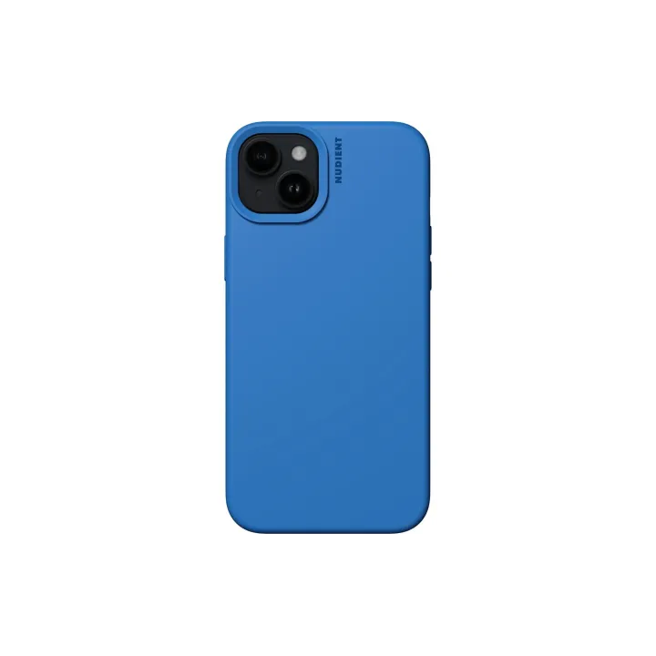 Nudient Coque arrière Base Case iPhone 15 Plus Vibrant Blue