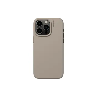 Nudient Coque arrière Base Case iPhone 15 Pro Stone Beige