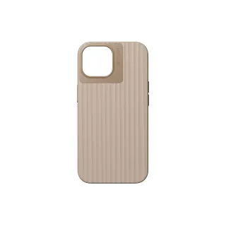 Nudient Coque arrière Bold Case iPhone 15 Linen Beige