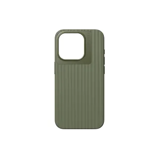 Nudient Coque arrière Bold Case iPhone 15 Pro Olive Green