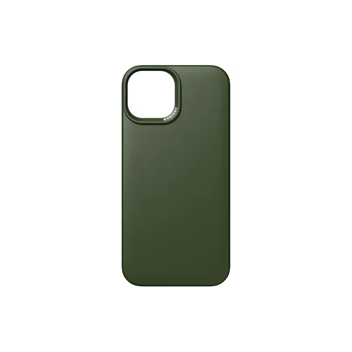 Nudient Coque arrière Thin Case Magsafe iPhone 15 Pine Green