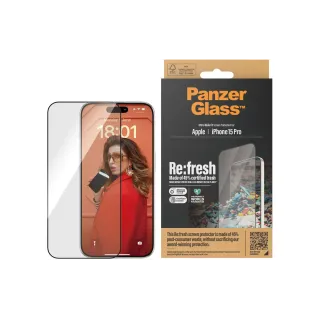 Panzerglass Protection d’écran Refresh  iPhone 15 Pro