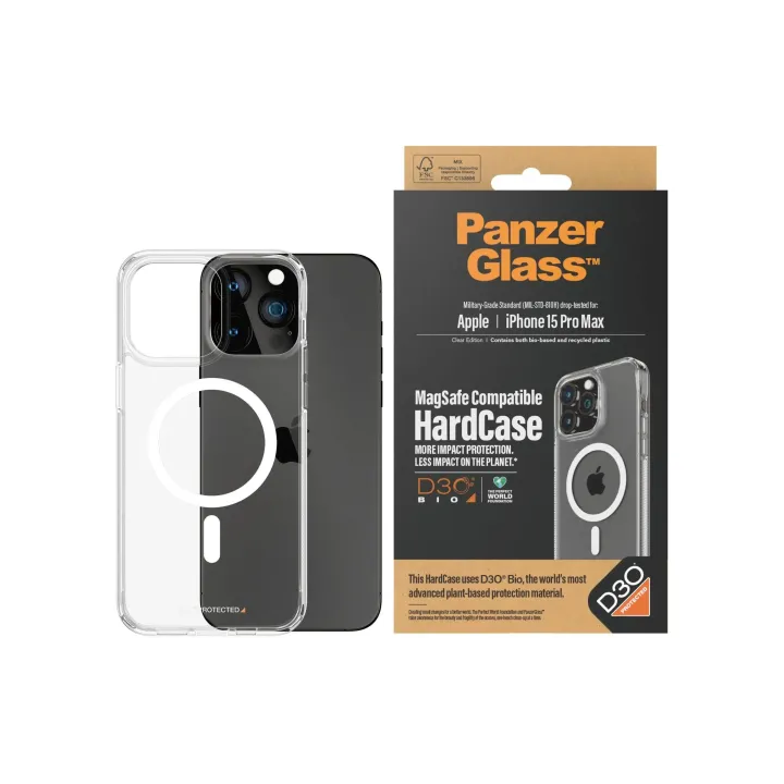 Panzerglass Coque arrière Hard Case MagSafe iPhone 15 Pro Max