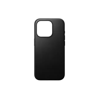 Nomad Coque arrière Modern Leather iPhone 15 Pro Noir