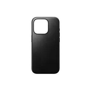 Nomad Coque arrière Modern Leather Horween iPhone 15 Pro Noir