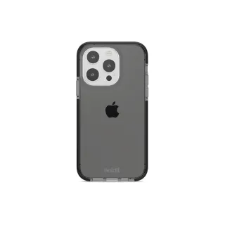 Holdit Coque arrière Seethru iPhone 15 Pro Noir