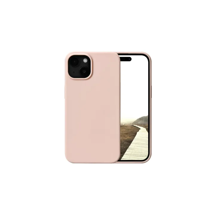 dbramante1928 Coque arrière Greenland iPhone 15 Plus Pink Sand