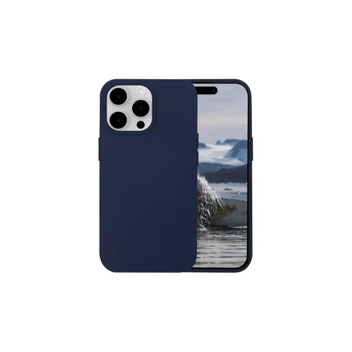 dbramante1928 Coque arrière Iceland Ultra D3O iPhone 15 Pro Bleu