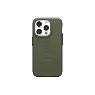 UAG Coque arrière Civilian Case iPhone 15 Pro Olive